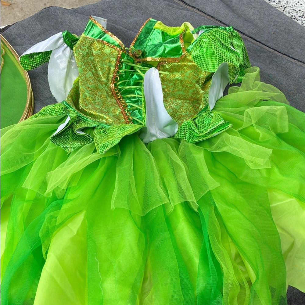 Green Fairy Princess Kids Costume - Brand: